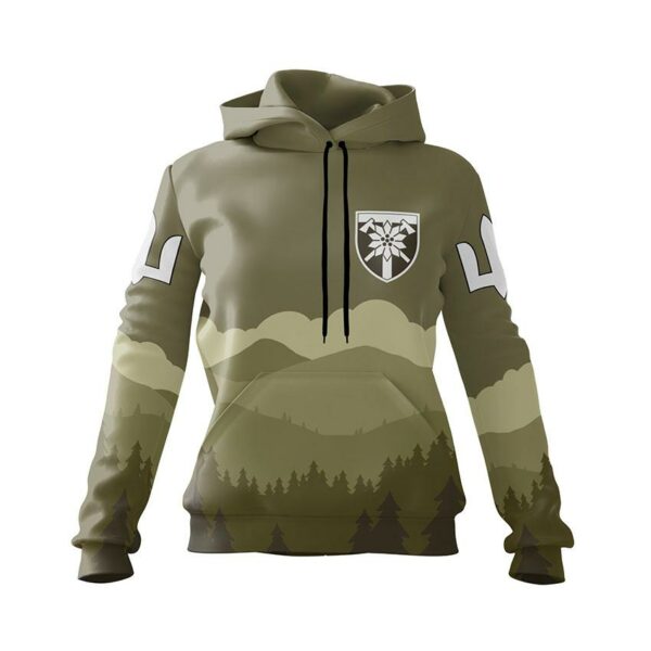 Худі жіноче з принтом «128-ма окрема гірсько-штурмова бригада. Символ Сили. Symbol of Power»