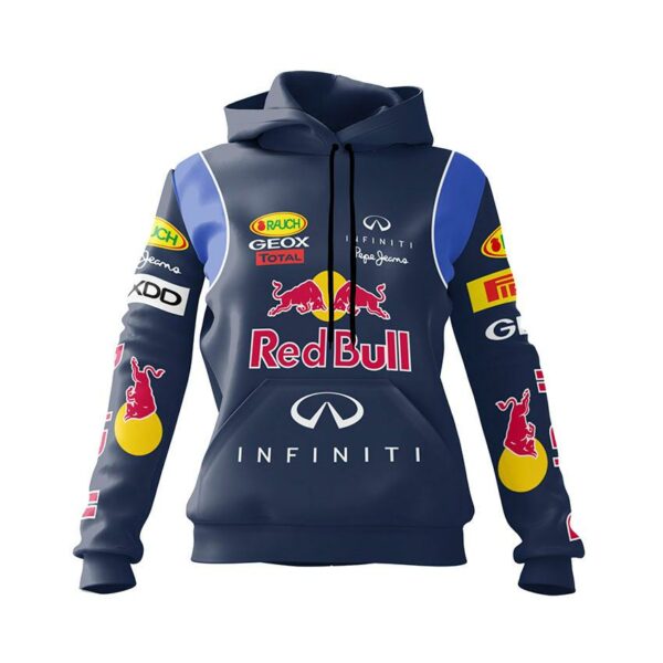 Худі жіноче з принтом «Команда Ред Булл. Формула-1. Red Bull Team. Formula-1»