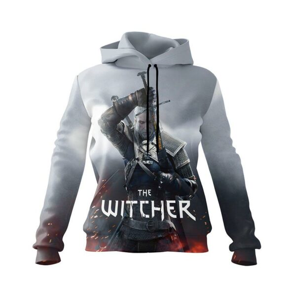 Худі жіноче з принтом «Відьмак. Мисливець на Монстрів. The Witcher. Monster Hunter»