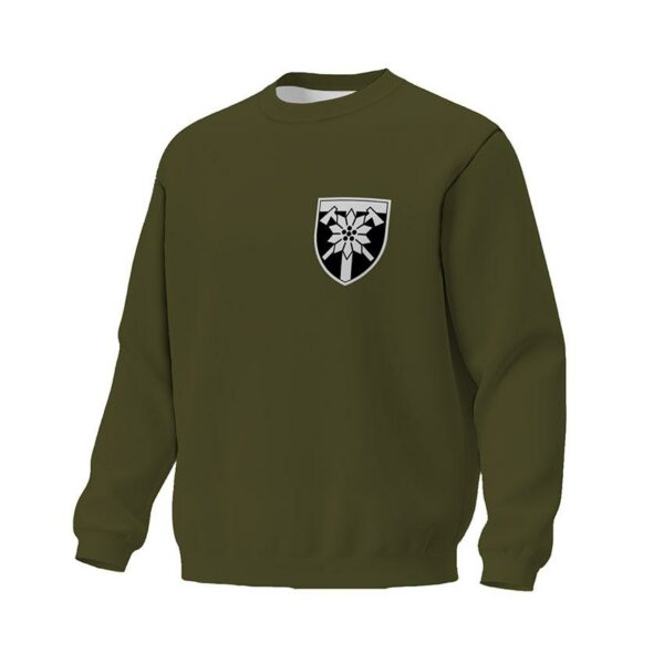 Світшот унісекс з принтом «128-ма окрема гірсько-штурмова бригада. Альпініст. Climber»