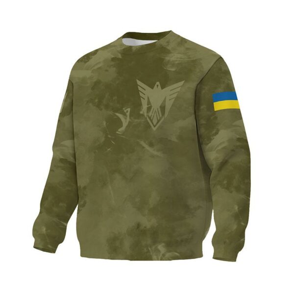 Світшот унісекс з принтом «9-та окрема бригада безпілотних систем. Тактичний стиль. Tactical style»