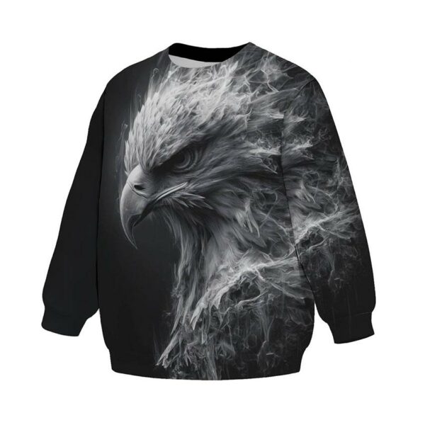 Свитшот детский с принтом «Белый орел. White eagle»