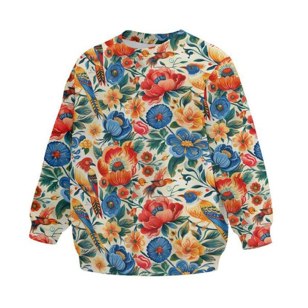 Свитшот детский с принтом «Петриковская роспись. Petrykivka painting»