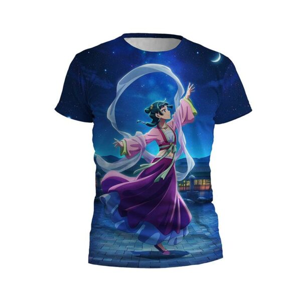 Футболка мужская спортивная с принтом «Монолог травницы. Танец Маомао. The Apothecary Diaries. Maomao Dance»