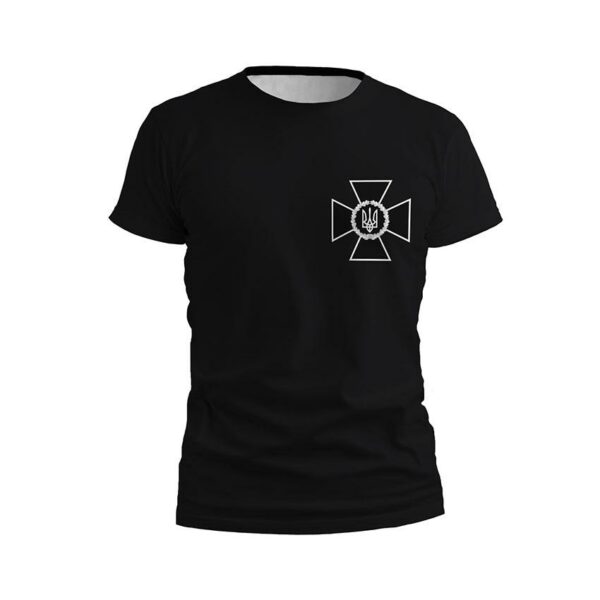 Футболка мужская спортивная с принтом «Служба безопасности Украины»