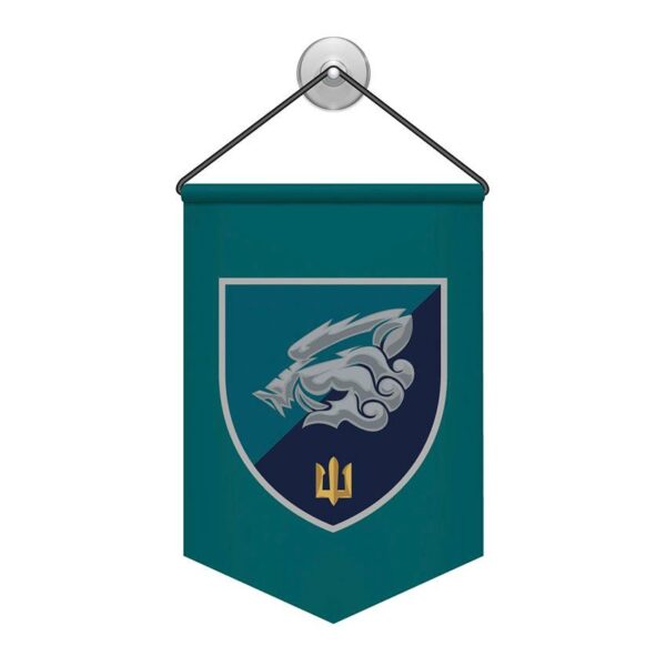 Вимпел двосторонній з принтом «18-й окремий протитанковий батальйон»