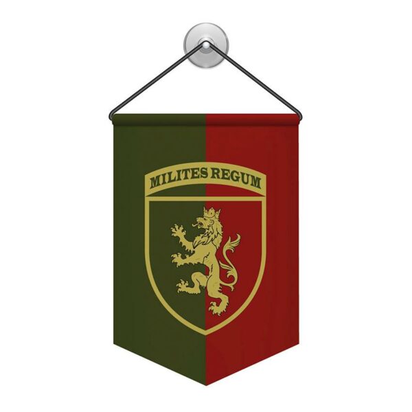 Вимпел двосторонній з принтом «24-та окрема механізована бригада імені короля Данила»