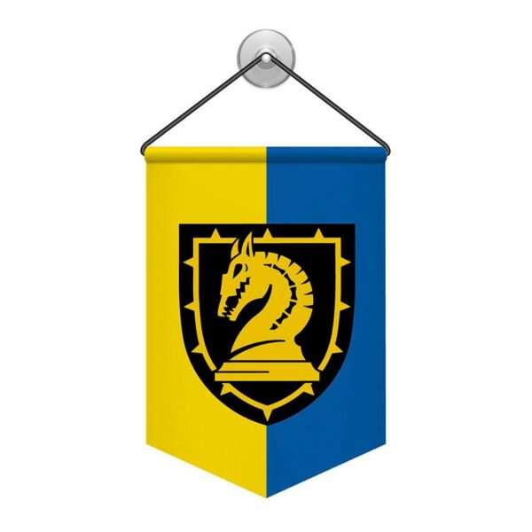 Вимпел двосторонній з принтом «47-ма окрема механізована бригада «Маґура» (лого 2)»