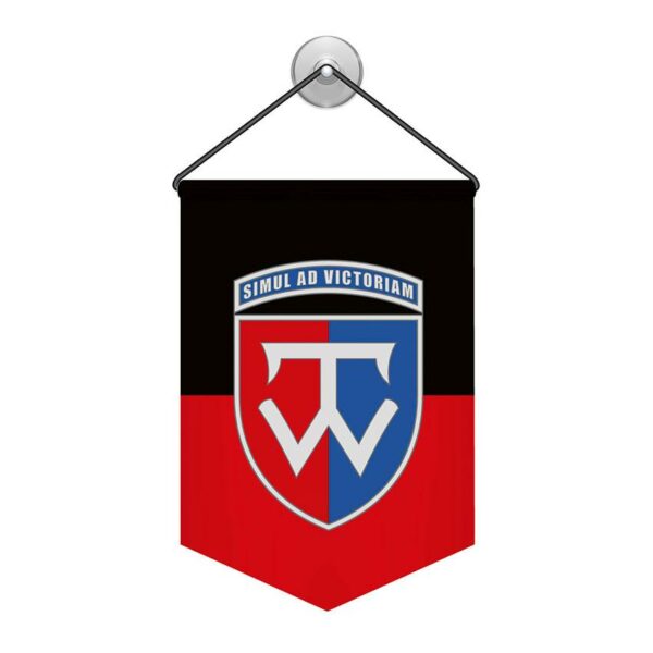 Вимпел двосторонній з принтом «58-ма окрема мотопіхотна бригада»