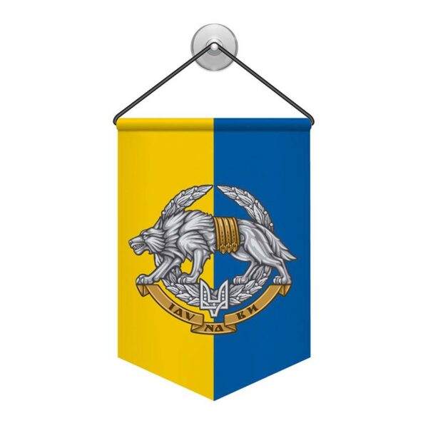 Вимпел двосторонній з принтом «ССО України»