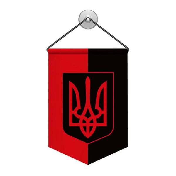 Вымпел двусторонний с принтом «УПА с Гербом»