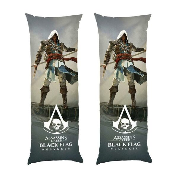 Дакимакура подушка для объятий «Ассасин Крид. Дух Пиратства. Assassin's Creed. Pirate Spirit»