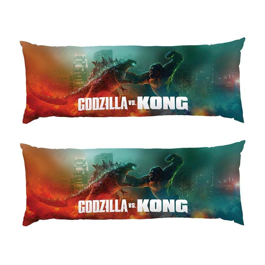 Дакімакура подушка для обіймів «Ґодзілла та Конґ. Битва Титанів. Godzilla x Kong. Clash of the Titans»