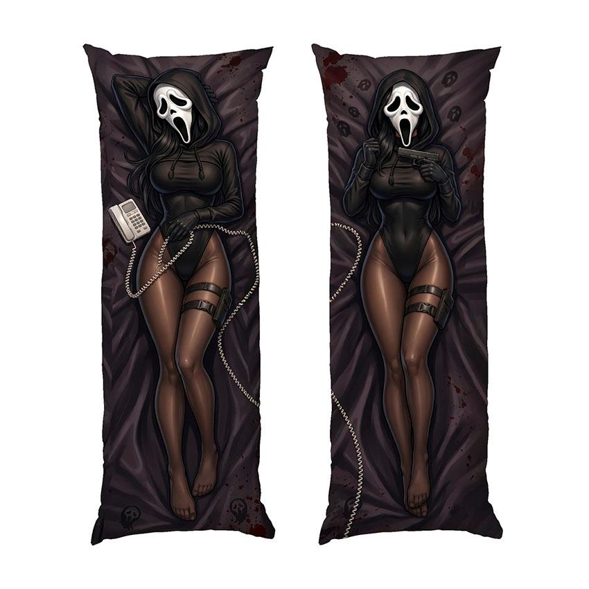 Дакимакура подушка для объятий «Гоустфейс. Смертельный соблазн. Ghostface. Deadly Seduction»