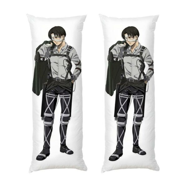 Дакімакура подушка для обіймів «Атака Титанів. Капітан Леві. Attack on Titan. Captain Levi»