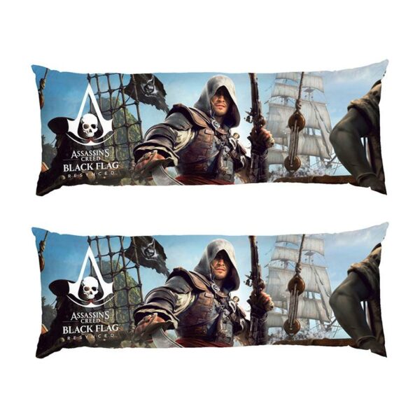 Дакимакура подушка для объятий «Ассасин Крид. Морской Ассасин. Assassin's Creed. Sea Assassin»