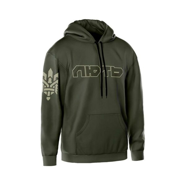 Худі чоловіче з принтом «Бригада Лють. Символ Захисників. Defenders Symbol»
