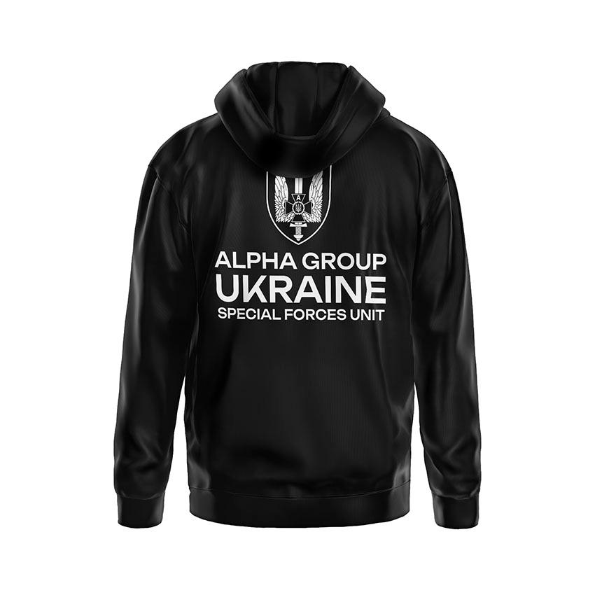 Худі чоловіче з принтом «Центр спеціальних операцій «А» Служби безпеки України»