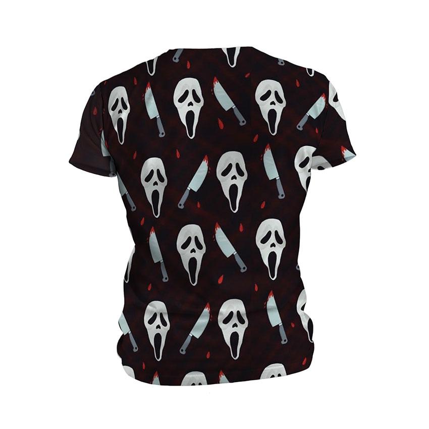 Футболка дитяча спортивна з принтом «Ґоустфейс. Нічний мисливець. Ghostface. Night Hunter»