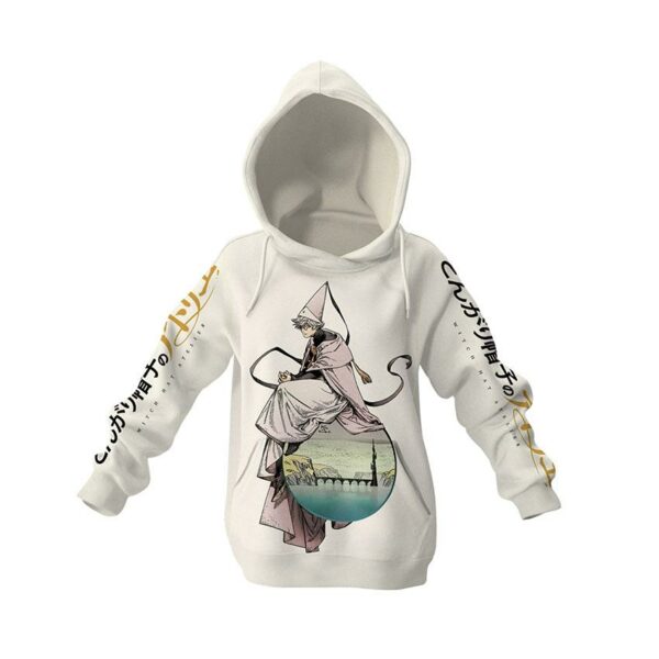 Худи детское с принтом «Ателье колдовских колпаков. Коко и Кифли. Witch Hat Atelier. Coco and Qifrey»