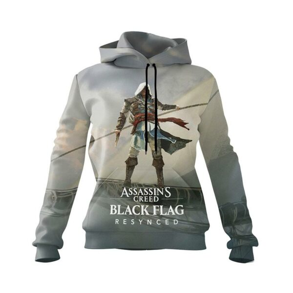 Худі жіноче з принтом «Ассасін Крід. Дух Піратства. Assassin's Creed. Pirate Spirit»