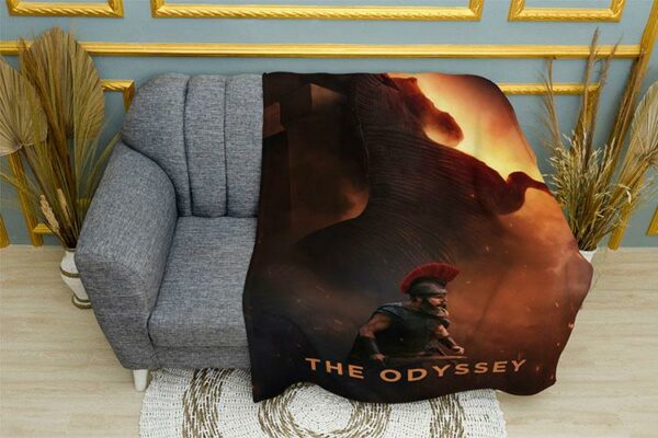 Плед «Епічна Битва. Одіссея. Epic Battle. The Odyssey»