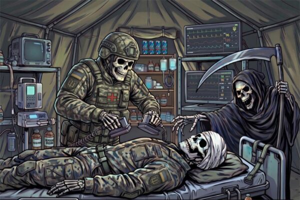 Прапор «Битва за життя. Battle for life»