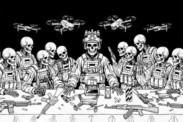 Прапор «Дроноводи. Drone pilots» 1