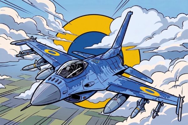 Прапор «F-16 Збройних Сил. Armed Forces F-16»