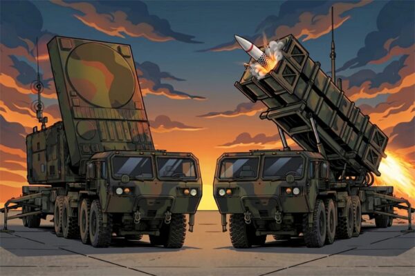 Прапор «Сила протиповітряної оборони. Air defense power»