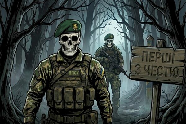 Прапор «Вартові державного кордону. State border guardians»