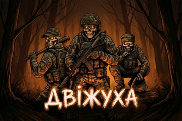 Прапор «Військова двіжуха ЗСУ. Military action AFU»