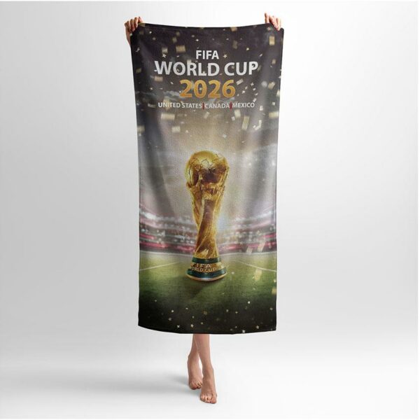 Рушник з принтом «Кубок Світу 2026. World Cup 2026»