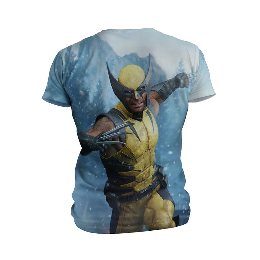 Футболка дитяча спортивна з принтом «Бойовий Росомаха. Гра. Battle Wolverine. Game»
