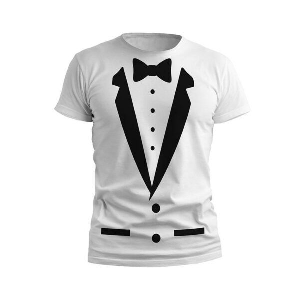 Футболка дитяча спортивна з принтом «Класичний смокінг. Classic tuxedo»