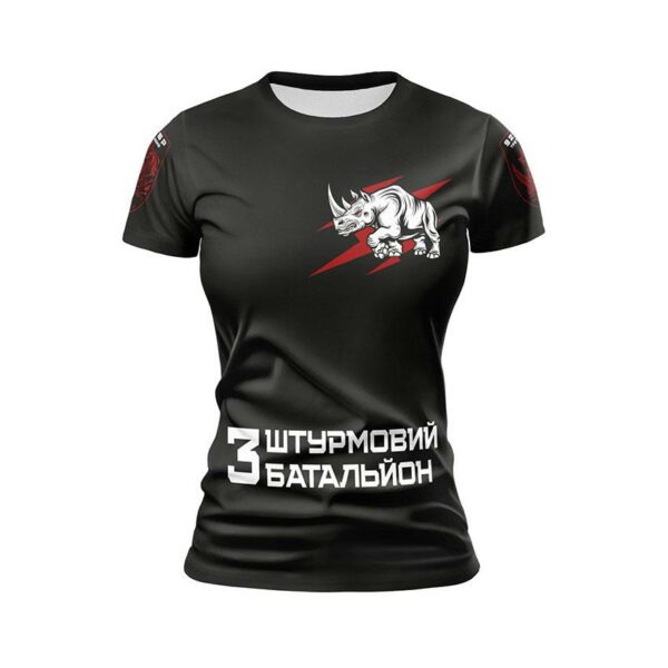 Футболки жіночі 3 штурмовий батальйон 92 ОШБР