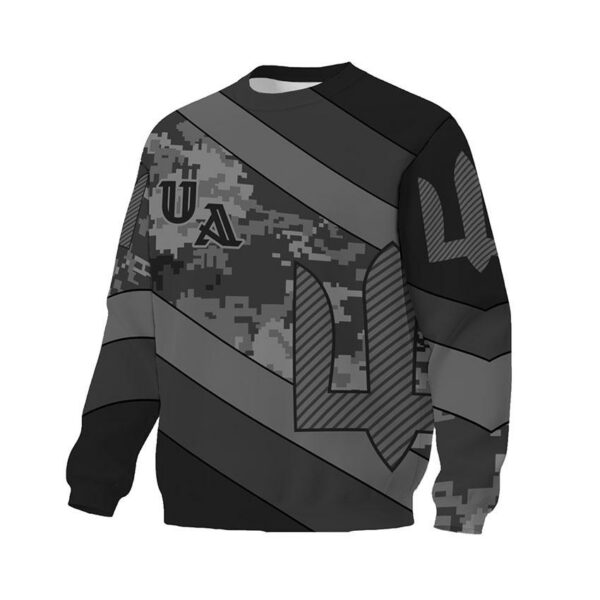 Світшот унісекс з принтом «Камуфляж волі. Сірий. Camouflage of Freedom. Gray»