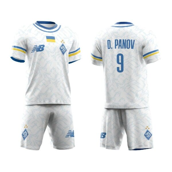 Футбольна форма чоловіча з логотипом команди з принтом ФК «Динамо» Київ. FC Dynamo Kyiv