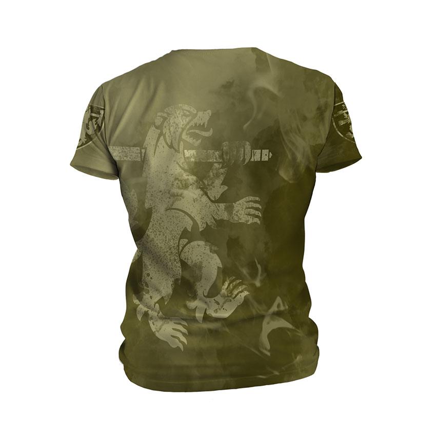 Футболка чоловіча спортивна з принтом «68-ма окрема аеромобільна бригада. Тактичний стиль. Tactical Style»