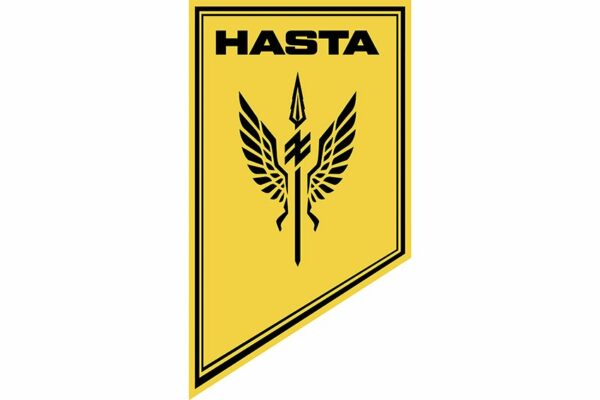 Прапор вертикальний Батальйон безпілотних систем спеціального призначення «Гаста» 1-го корпусу НГУ «Азов» 3