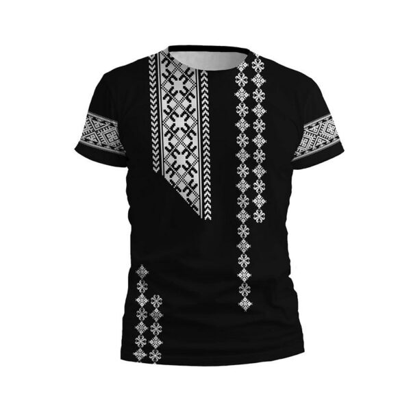 Футболка дитяча спортивна з принтом «Сучасна вишиванка. Modern embroidery»