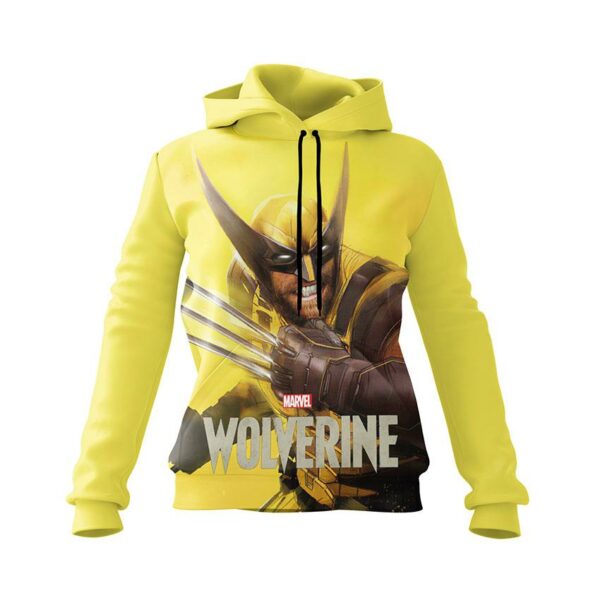 Худі жіноче з принтом «Росомаха. Яскравий Удар. Wolverine. Bright Strike»