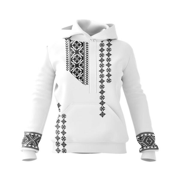 Худі жіноче з принтом «Сучасна вишиванка. Modern embroidery»